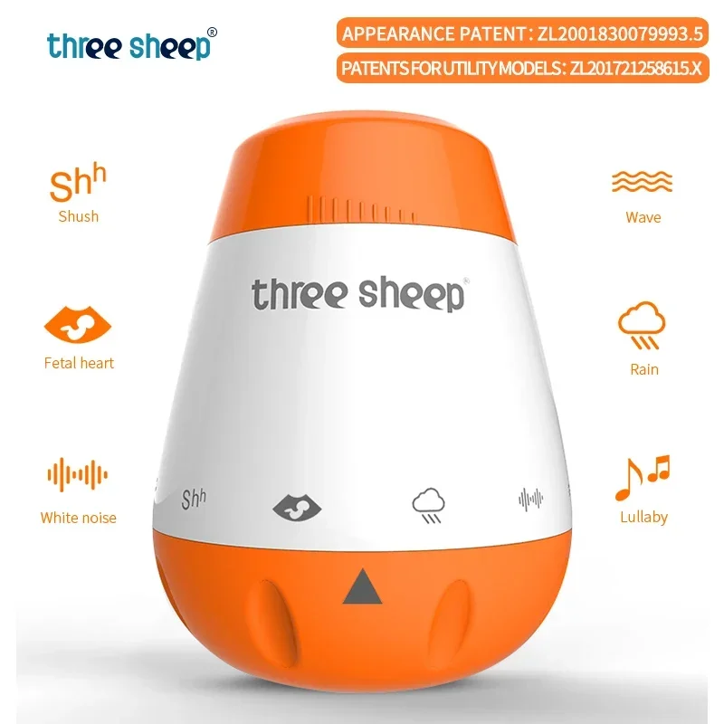 new arrival NEW DESIGN Baby Soother White Noise Machine Nursery Music,Infant Shusher,Sleeping Aid Device