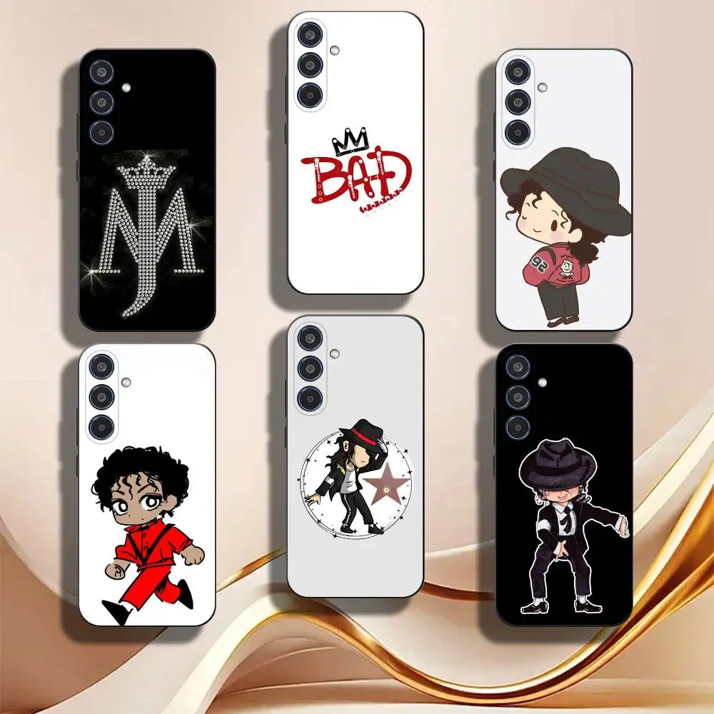 For M-Michaell J-Jackkson Phone Case For Samsung Galaxy A12 13 Note 10Pro 20Ultra A20 21 30 31 40 41 A71 72,Lens Safe Cover