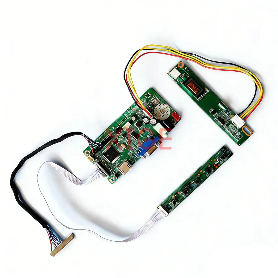 

Для CLAA140WA01 LP140WX1 N140A1 LTN140W1 комплект платы контроллера привода ЖК-дисплея DIY 1CCFL VGA + HDMI 1280x768 1280*768 30-контактный LVDS