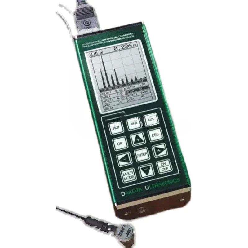 MVX Ultrasonic Thickness Gauge A/B Scanning Function Ultrasonic Tester, Coupling Agent