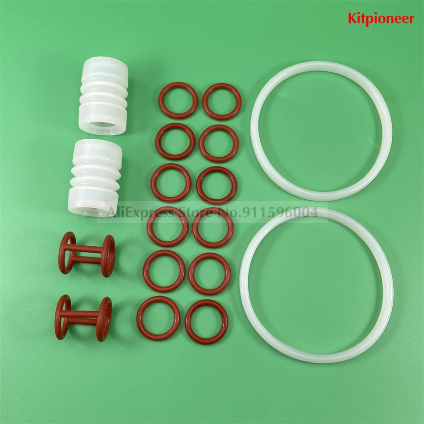 A Set Of Sealing Spare Parts For BQL Ice Cream Machine Seal Rings And Tubes Of Soft Ice Cream Maker 18Pcs Accessoriy Replacement