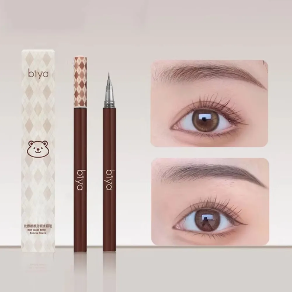 Crayon à sourcils liquide imperméable et Durable, sans taches, stylo de muguet paresseux, résistant aux couleurs, facile à porter