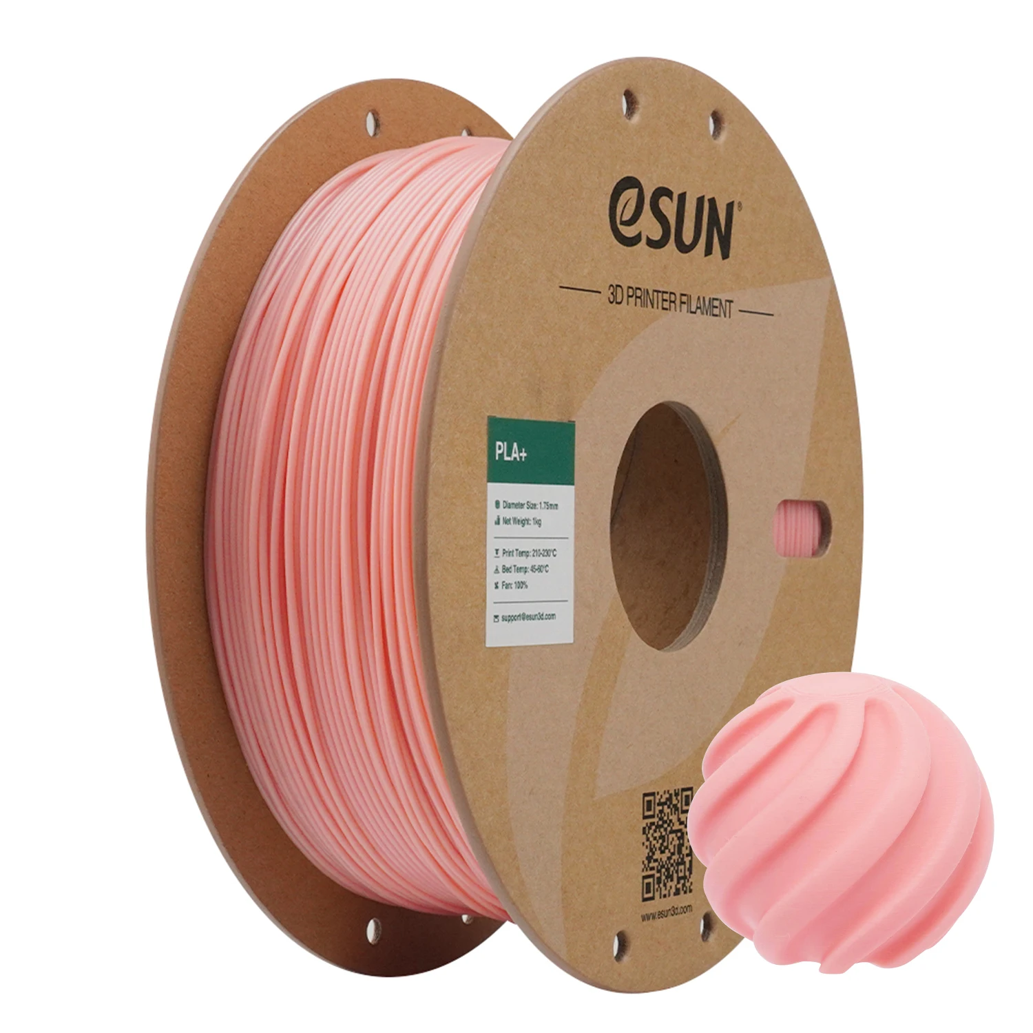 eSUN 3D Filament PLA+ For Bambu Lab Raise3D 1.75MM 1KG PLA Plus 3D Printer Filaments Upgraded Color PLA+ 3D Printing Material