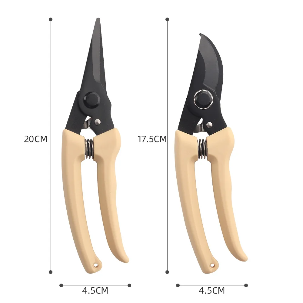 Stainless Steel Branch Trimming Cutter, Multi-purpose Hand Cutting Tool for Fruit Twigs & Flower Stems Daily Use