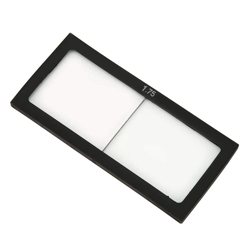 2X kaca pembesar Las Arc helm layar las, lensa kaca Diopter 1.75, kacamata masker las Anti silau