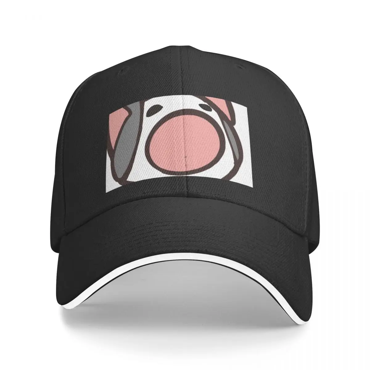 Popcat but there is a apple on top of him Baseball Cap New In Hat Uv Protection Solar Hat Caps For Men Women's