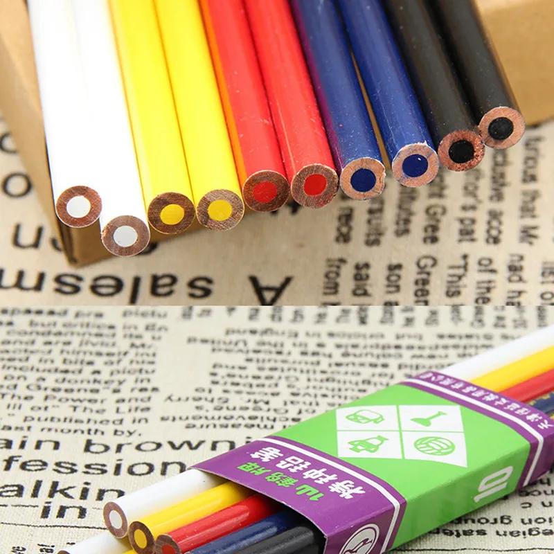 Cross Stitch Markers, Stitch Pencil, Sewing Fabric Patchwork Marker, Marking Pen, DIY Needlework Tools, 10Pcs