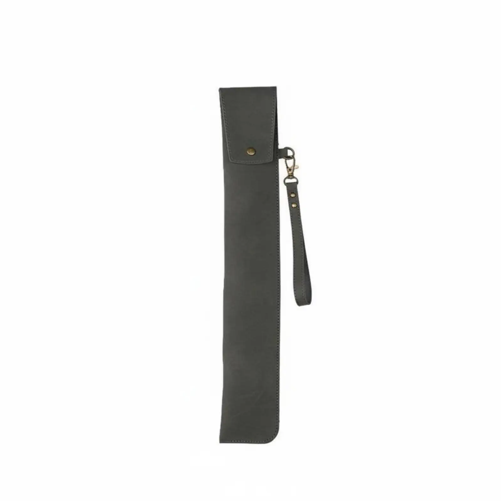 Drumstick Case PU Leather Hand Bag Percussion Tool Musical Drum Stick Organizer Accessory for Studio and Rehearsal image 2