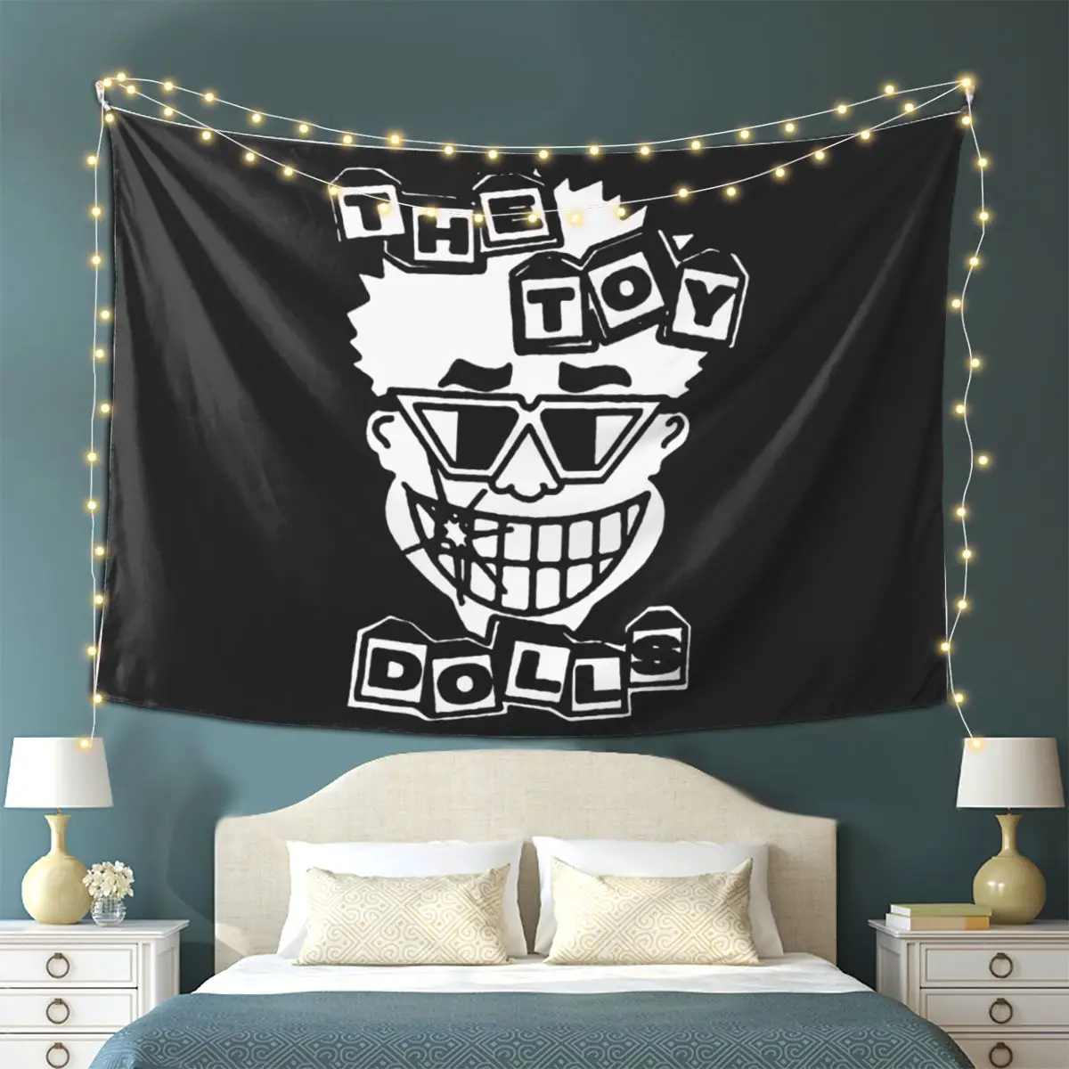 

Игрушечные куклы, гобелен, настенный эстетический домашний декор, гобелены для комнаты в общежитии