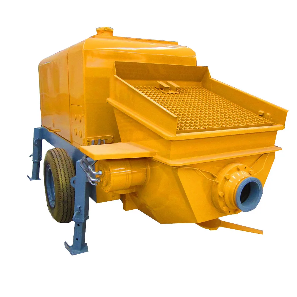 2025 حار بيع سعر جيد HBT45S-80R صب الخرسانة الرطبة المحمولة سعر مضخة الخرسانة الديزل