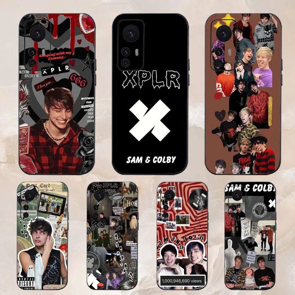 S-sam And Colby XPLR Phone Case For Xiaomi 11 Redmi Note 11 5G 8T 9A 9 10T Note8Pro Note9 12SUltra Black Case