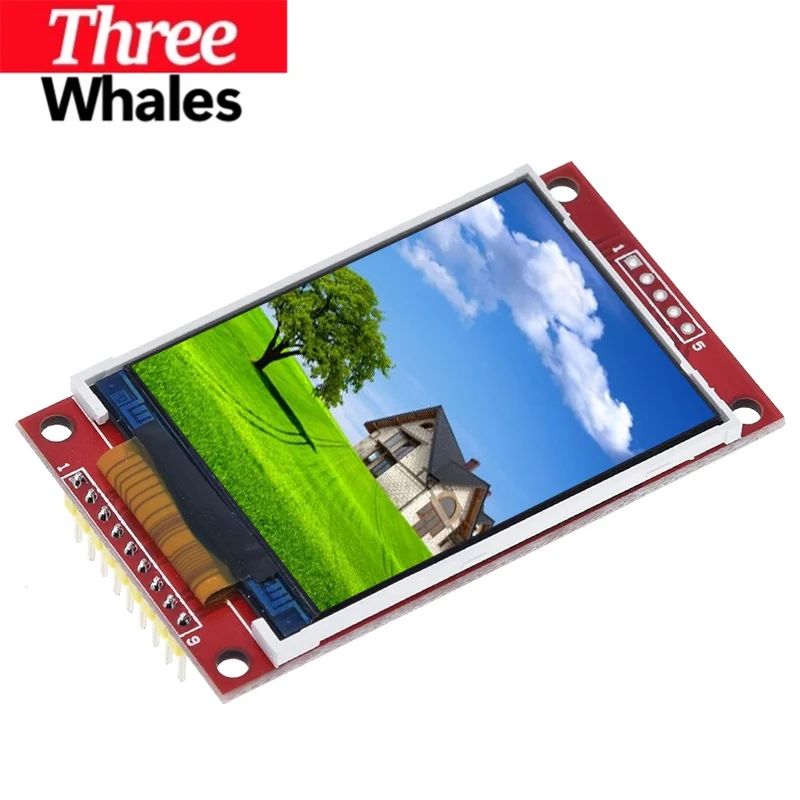 Smart Electronics 2.2 Inch 240*320 Dots SPI TFT LCD Serial Port Module Display ILI9341 5V / 3.3V 2.2'' 240x320 for Arduino Diy