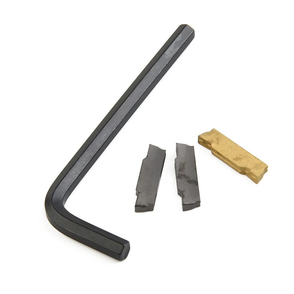 

MGEHR2020-3 Lathe Tool Holder Carbide Inserts Cutter Cutting Tool Right Hand 3PCS MGMN300 Alloy Steel 40CR Brand New