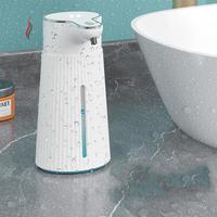 AK23-Automatic Soap Dispenser Wall-Mounted Liquid Smart Washing Hand Machine 400Ml Touchless Liquid Drop Soap Dispensers