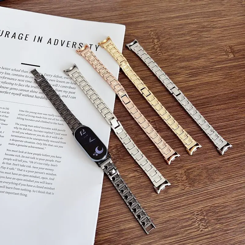 

Metal Replacement Band for Xiaomi Mi Band 10 9 8 Bracelet Watch Band Strap for Miband 8 9 Pro Smartwatch Bracelet Accessories