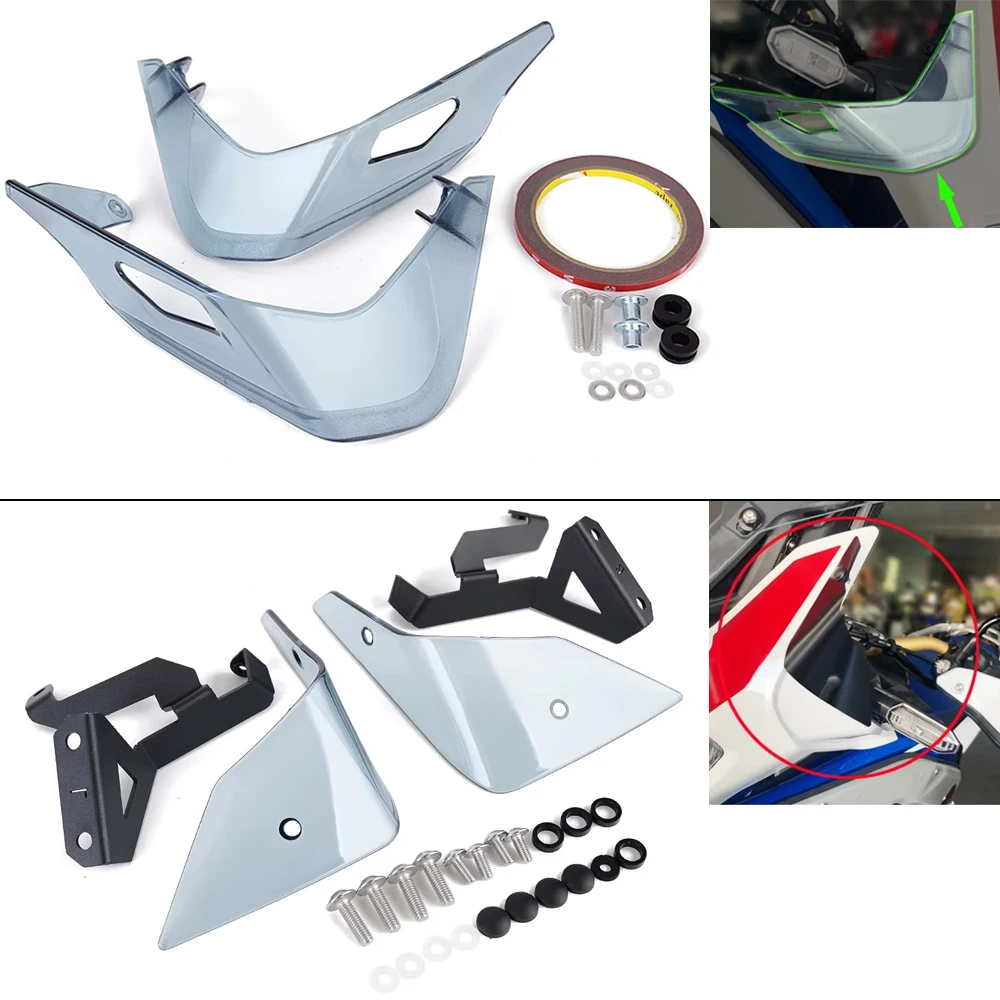 CRF1100L Front Side Windshield Windscreen For Honda CRF 1100 L Africa Twin Adventure Sports 2020 2021 2022 2023
