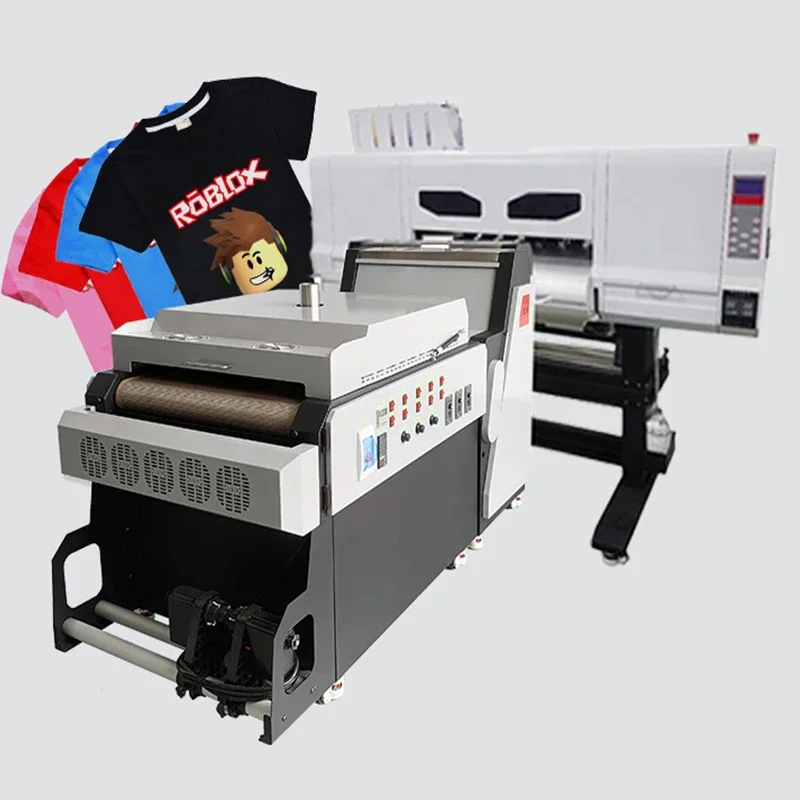 4 head I3200 direct to film printing dtf printer machine 60cm dtf heat transfer shaker and dryer