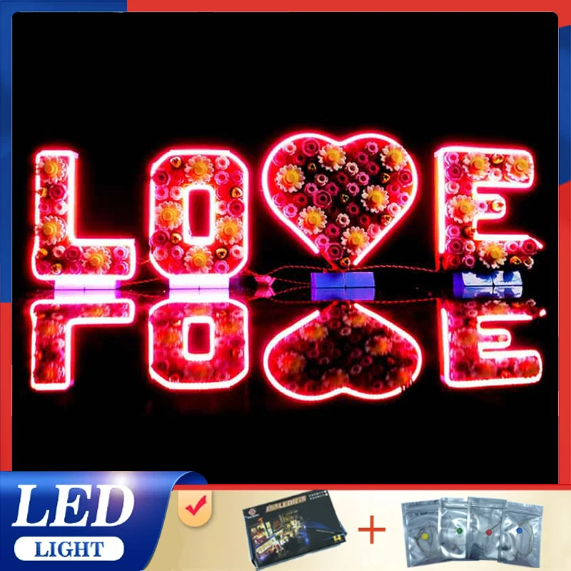 Advanced DIY Led Light Kit For Lego 40867 Love Letters (Only Led Light,Without Blocks Model) High-Performance
