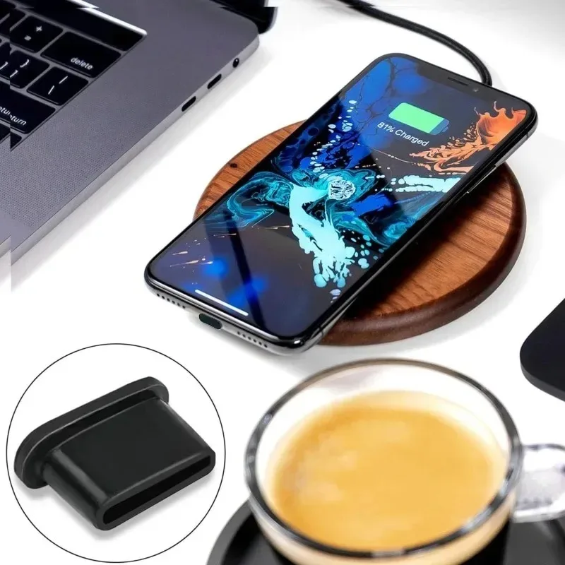 35-1PCS Silicone Dust Plugs for Type C/iOS/USB Charging Port Protector Stopper Cap Cover for iPhone 15 Pro Max Samsung Xiaomi view 5