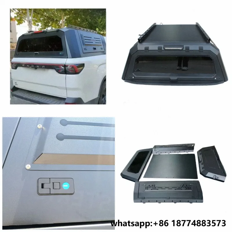 Hard Top Manganese Steel Canopy Pickup Truck Topper for Ford F150 Gmc Jeep Toyota Tacoma Tundra Pickup