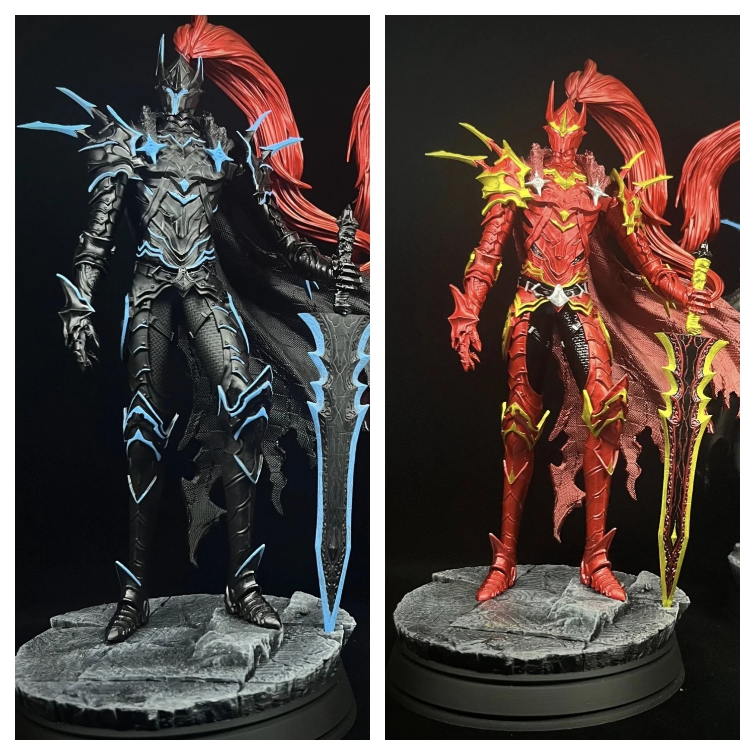 

"Solo Leveling" Knight Yegret Anime Peripheral Resin Model Statue