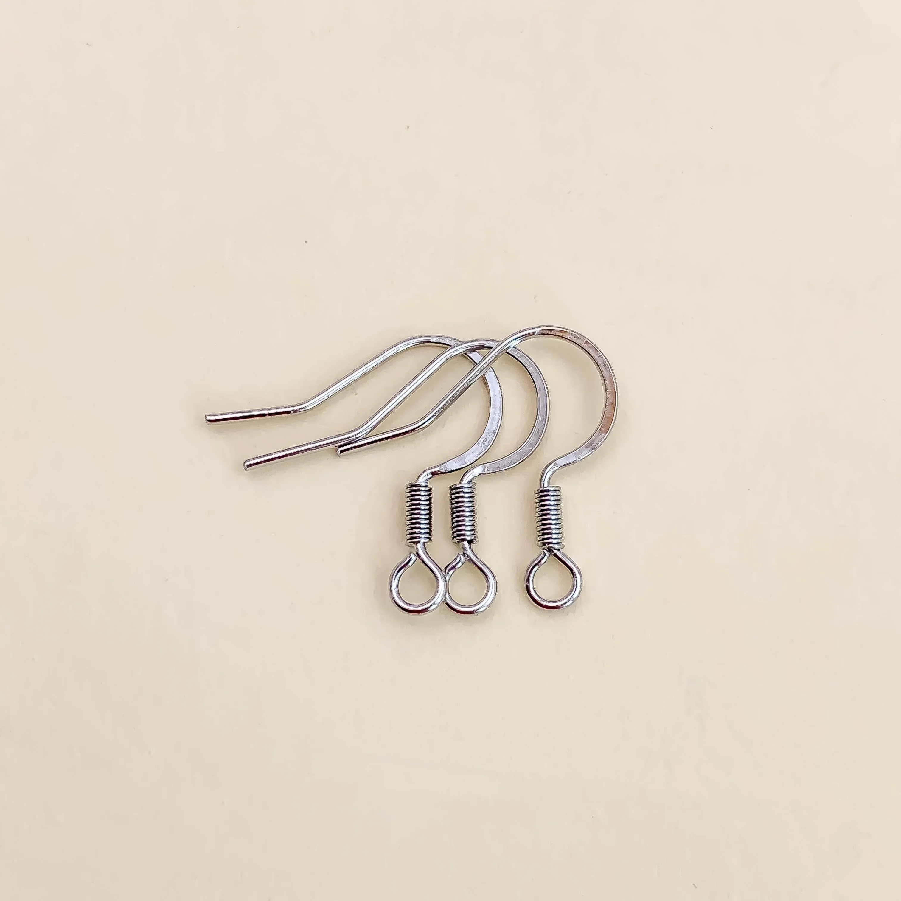 Stainless Steel Titanium Steel Earring Hook Hole Connection Jewelry Making Supplies DIY  Components Accessories Wholesale 50pcs