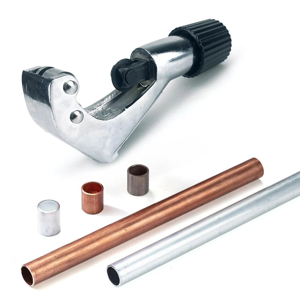 Copper Pipe Cutter 4-28mm/6-42mm Adjustable Lateral Cable Opener Tube Cutting Tool for Copper Aluminum Stainless Steel PVC Pipe