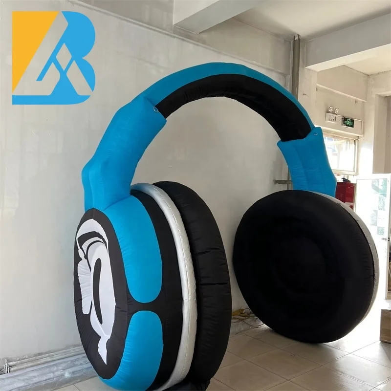 

Bespoke Advertising Giant Inflatable Headphone Arch for DJ Stage Show Toys