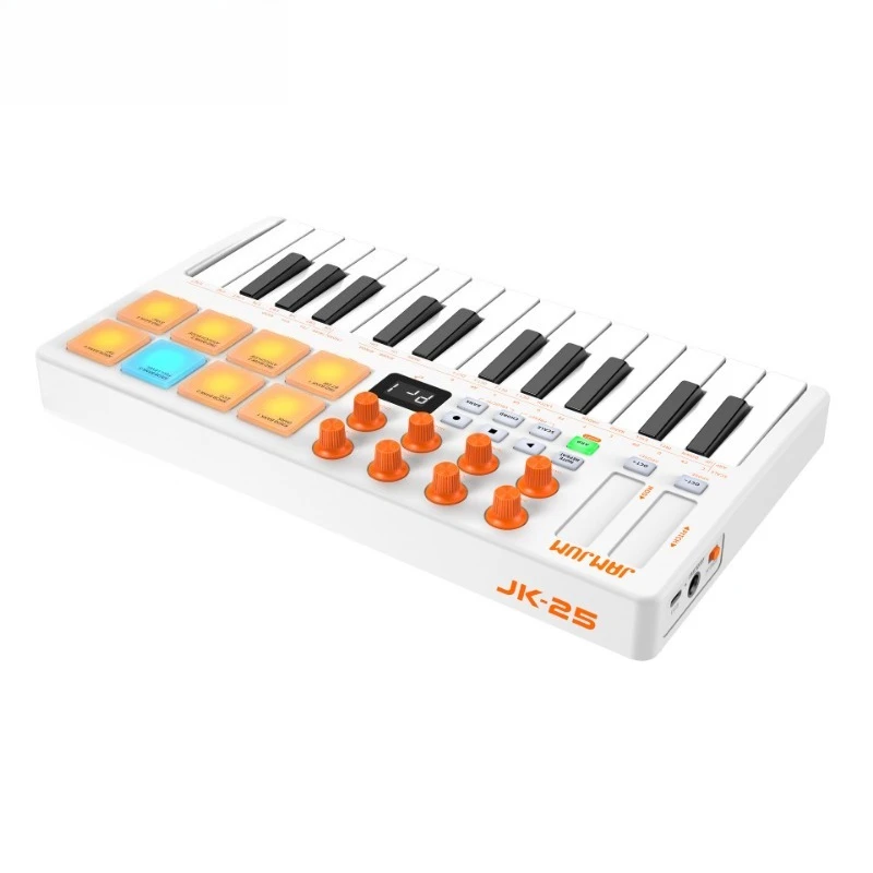 25-Key MIDI keyboard, professional electronic sound controller, intelligent portable arrangement pad
