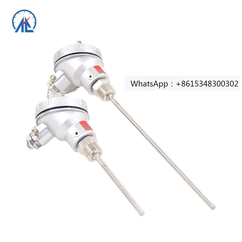 Wholesale Temperature Sensor 0-1000c K Type Thermocouple With Fixed Flange For Boiler Industry Pipeline 1PCS