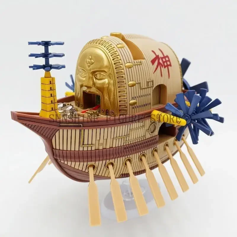 بانداي الأصلي قطعة واحدة في المخزون السفينة الكبرى جمع الله Enel Ark مكسيم عمل نموذج لجسم محاصر اللعب الحلي هدية