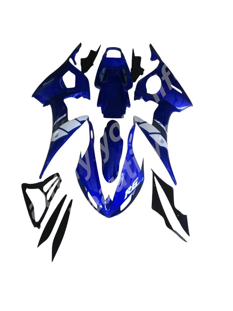 Plastic Fairings for YAMAHA YZFR6 2003 - 2005 Blue White black Abs Fairing YZF600 R6 2004 Full Body Kits YZF R6 2003