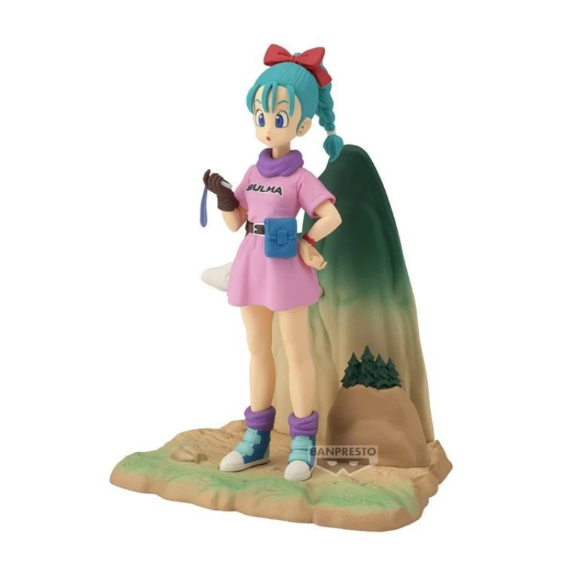 

In stock Bandai Megahouse History Box, Dragon Ball, Bulma Character Figurine