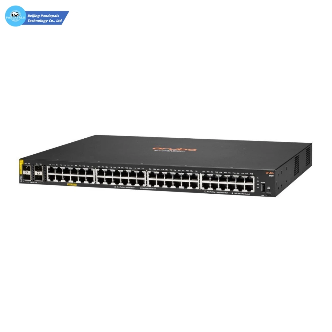 مفاتيح شبكة Aruba Enterprise 10gbe الأصلية الجديدة إيثرنت جيجابت 48 منفذ poe JL675A