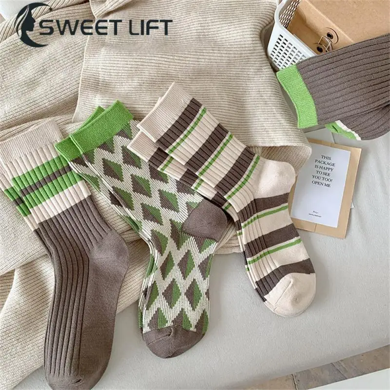 Floor Socks High Quality Sweat Absorption Vintage Style Socks Funny Socks. Men's And Women's Underwear And Home Clothes Warm