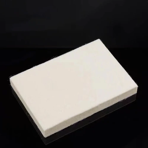 Imagen 2 del producto 10 Uds escurridor de lana fieltro película de ventana tinte calcomanía aplicador raspador espátula para vinilo película de coche mantenimiento herramienta de alisado 10x7cm