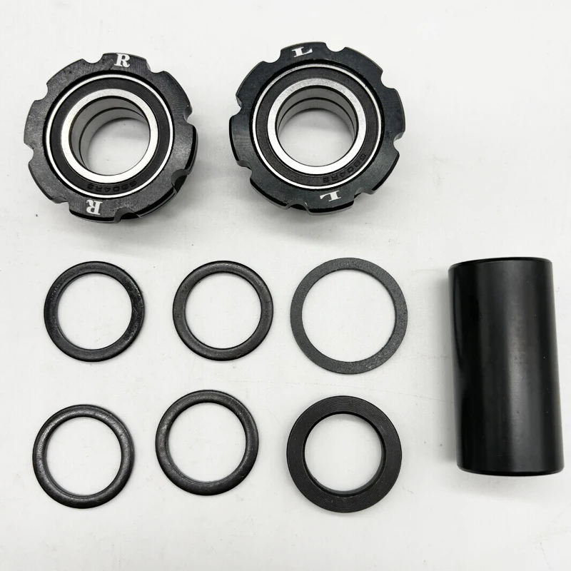 TAOZIK 4 Bearings Euro 4 Bearings Flatland Dirt Jump Bmx Bicycle BB Bottom Bracket