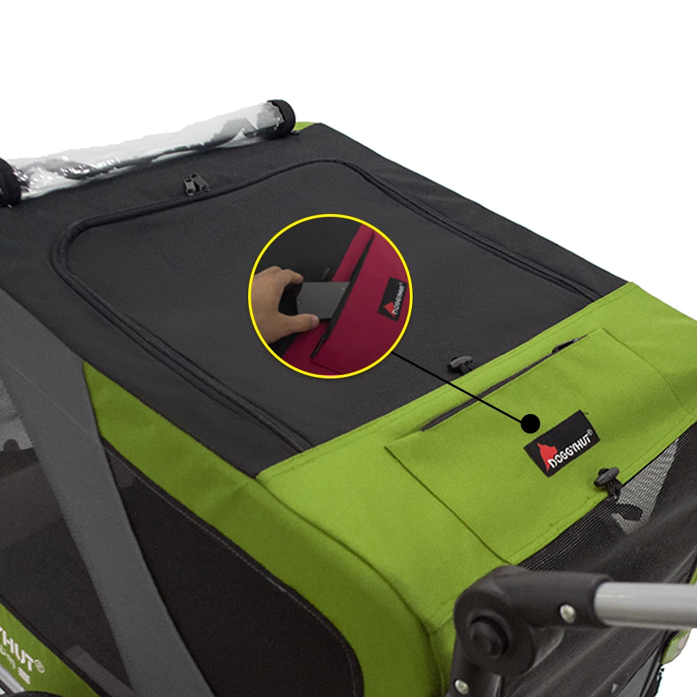 Quick Release Wheels Bike Cargo Trailer Camping Use