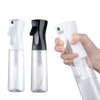 200/300/500ml High Pressure Spray Bottles Refillable Bottles Continuous Mist Watering Can Automatic Salon Barber Water Sprayer