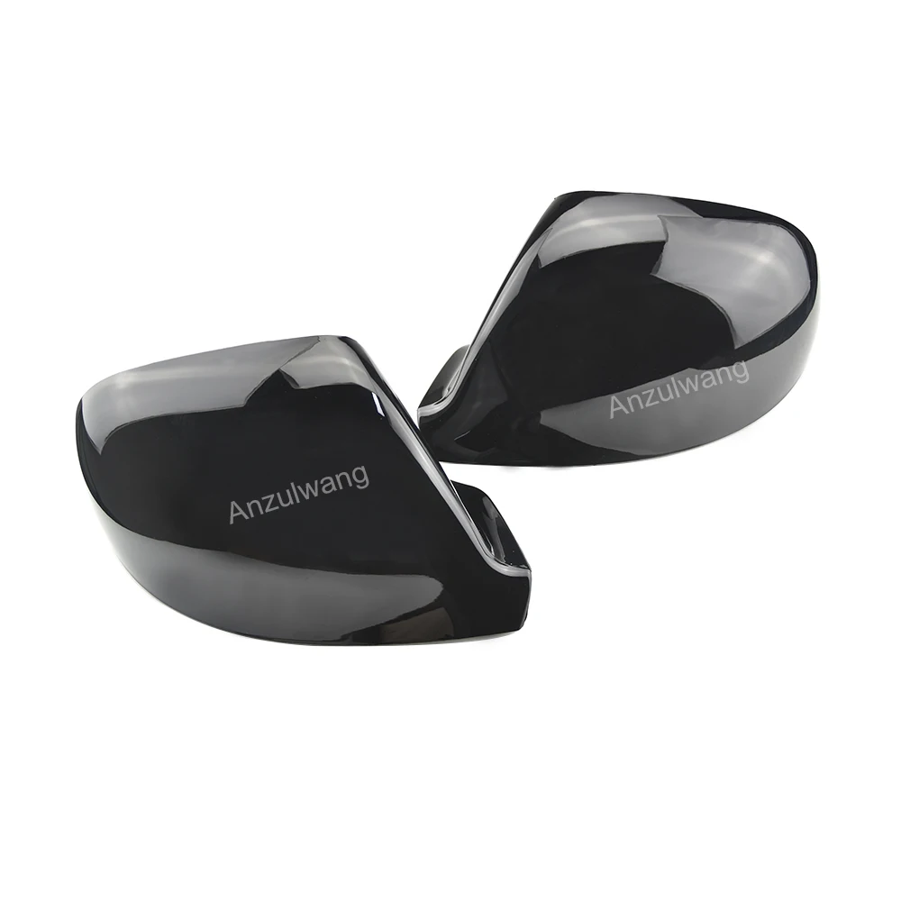 

2Pcs Glossy Car Rear View Side Mirror Replacement Cover Cap For VW For Volkswagen For Transporter T5 T5.1 T6 7E1857527F