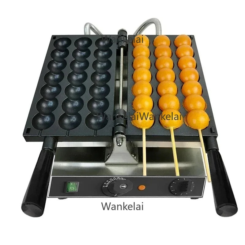 1600W Tanghulu Waffle Machine Commercial Sugar Gourd Electric Waffle Maker Pastry Machine 110V/220V
