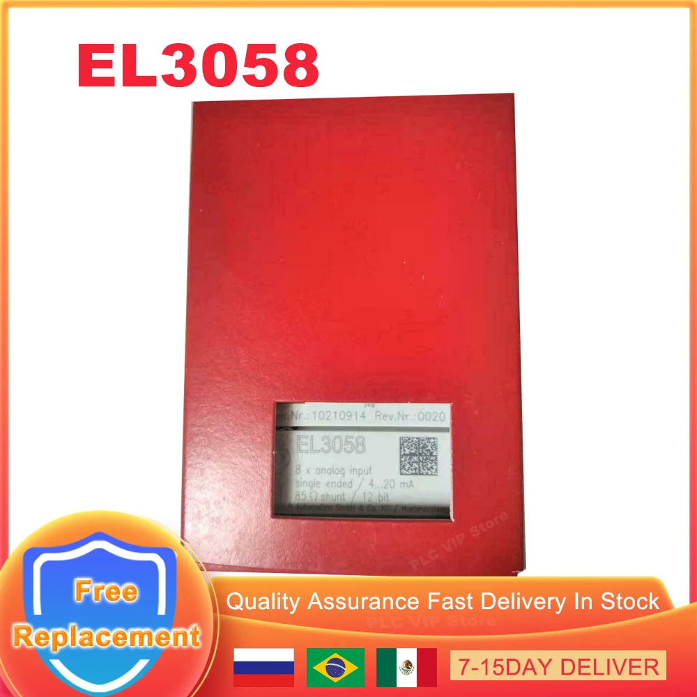 EL3058 EtherCAT Terminal 8-channel Analog Input EL 3058 PLC Module