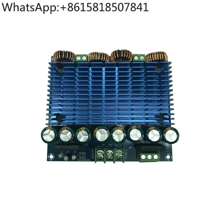 XH-M252 Ultra-high power TDA8954TH dual-chip Class D digital power amplifier board audio amplifier board 420W*2