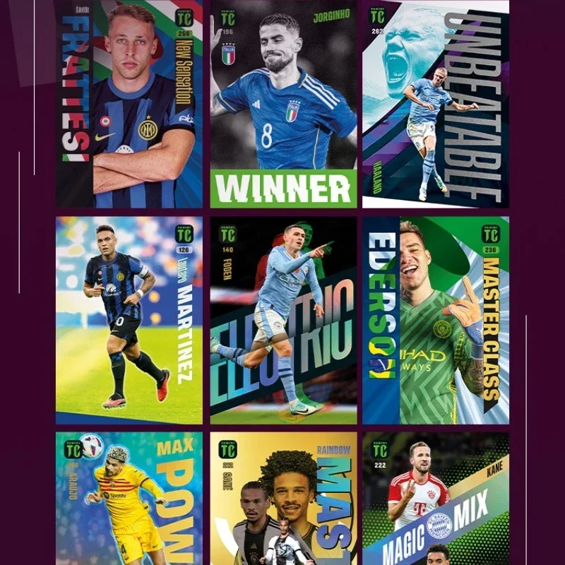 Tarjeta oficial de la FIFA Panini 2024, tarjeta comercial oficial de edición limitada, Kylian, Mbappe, Haaland, Ronaldo, adranalyn