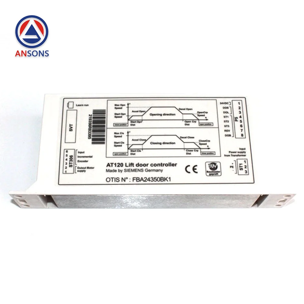 

FAA24350BK1 AT120 OTIS Elevator Door Inverter Drive Door Controller Box Ansons Elevator Spare Parts