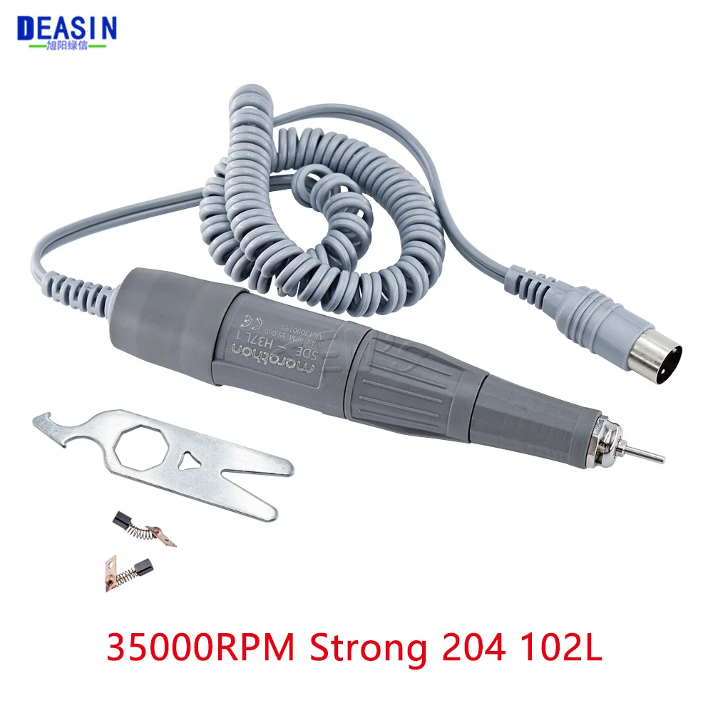 Zahn marathon 102l 105l E-Typ Mikro motor Polier griff Mikro motor Handstück passen 35000 U/min Dental labor Ausrüstung Maschine