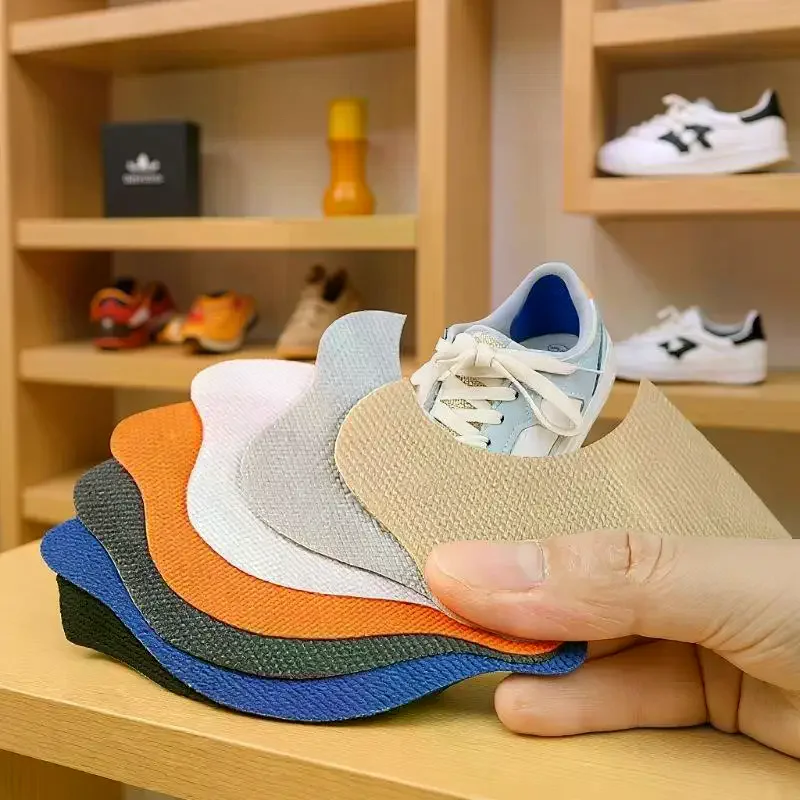 8Pcs Sneakers Heel Repair Shoe Side Damage Lining Patch Sticker Shoe Heel Wear Repair Patch Suitable for a Wide Range of Shoes