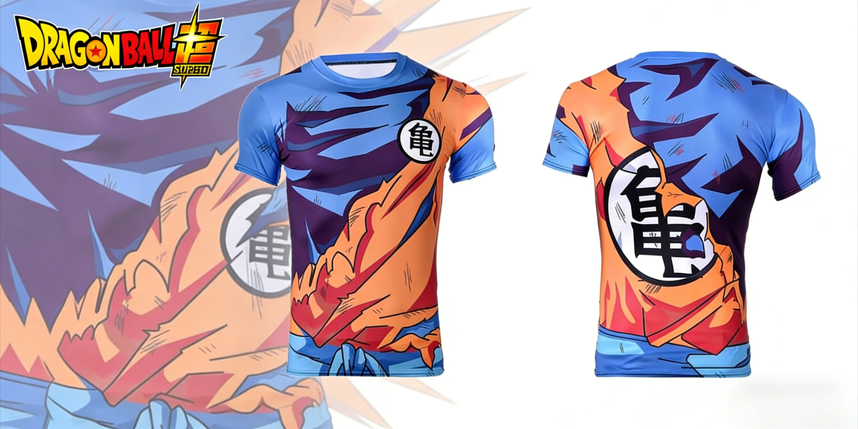

2026 Summer Dragon Ball Goku Kame Symbol 3D Print Oversized Crew Neck T-Shirt High Quality Anime Streetwear Y2K Casual Tops