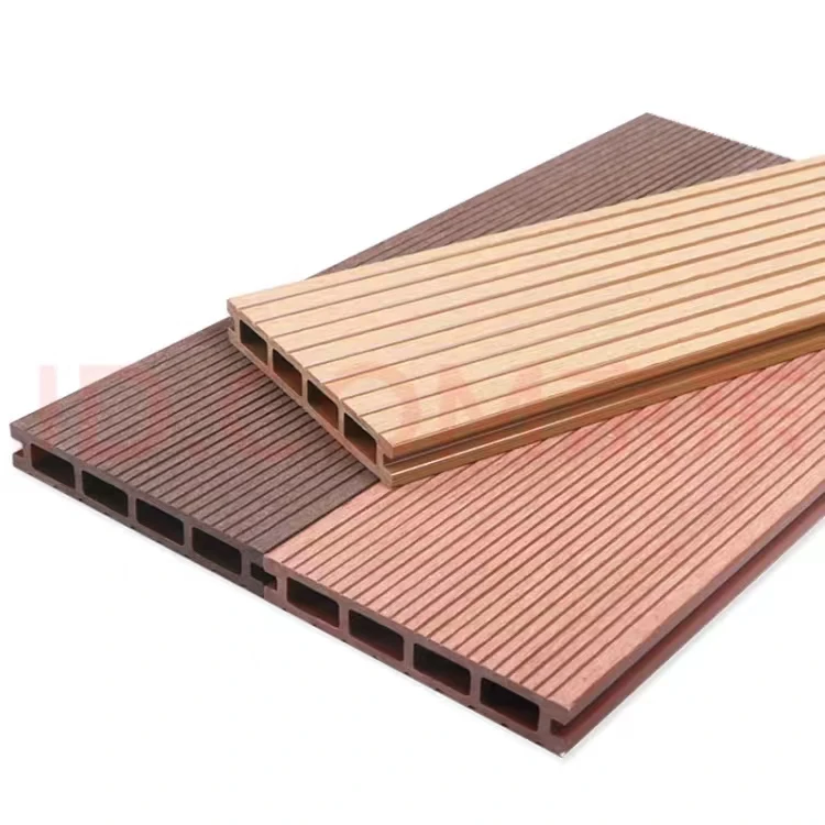 

TAP & GO Wood Plastic Composites Decking Wpc Exterior Floor Garden Wpc Flooring Tiles Designs Hollow Wpc Flooring