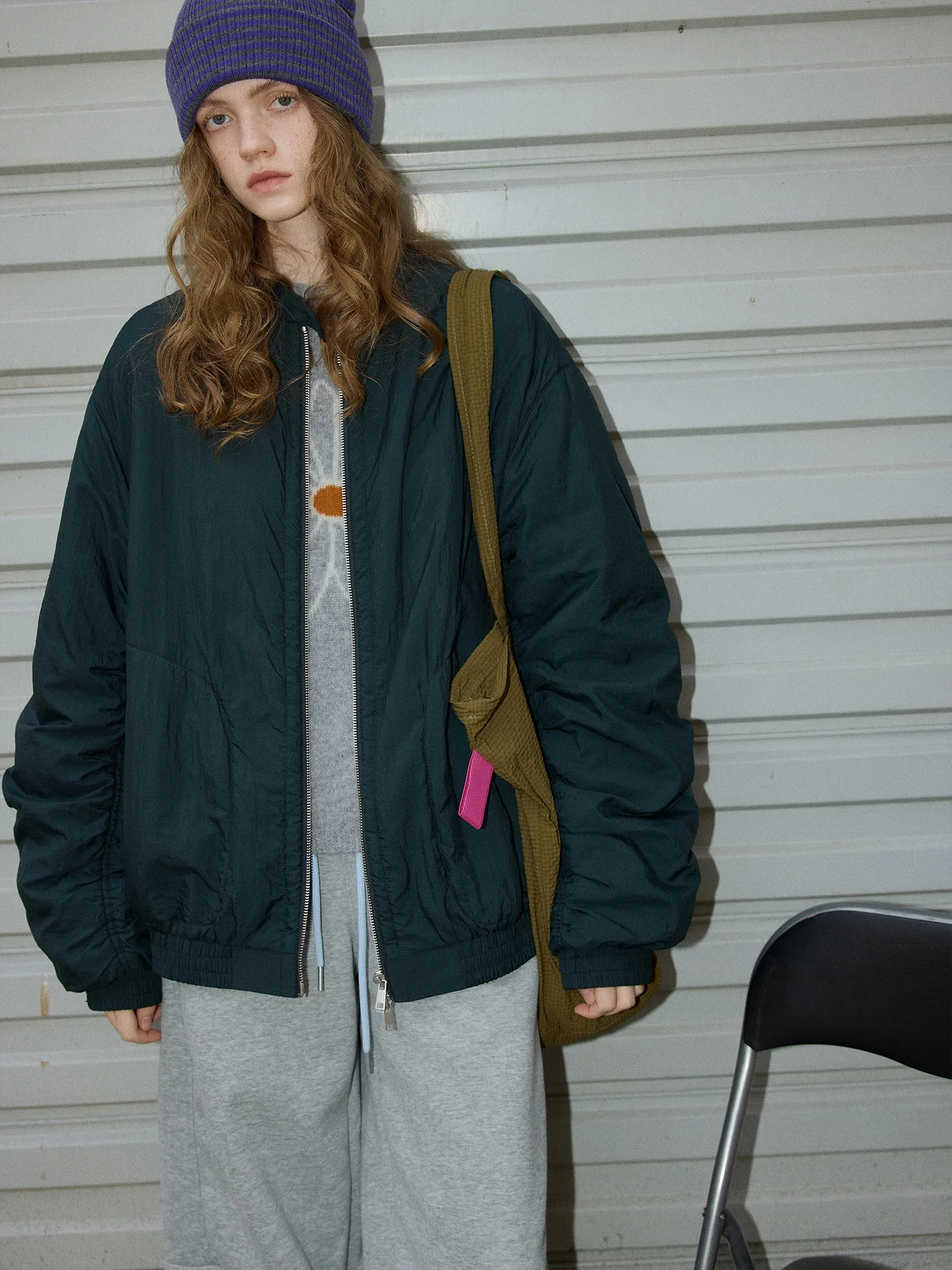 

BMLT Mist Forest Early Spring Thickened Casual Loose Women's Cotton Jacket Warm Outerwear Korean Style Commute Nylon Inner